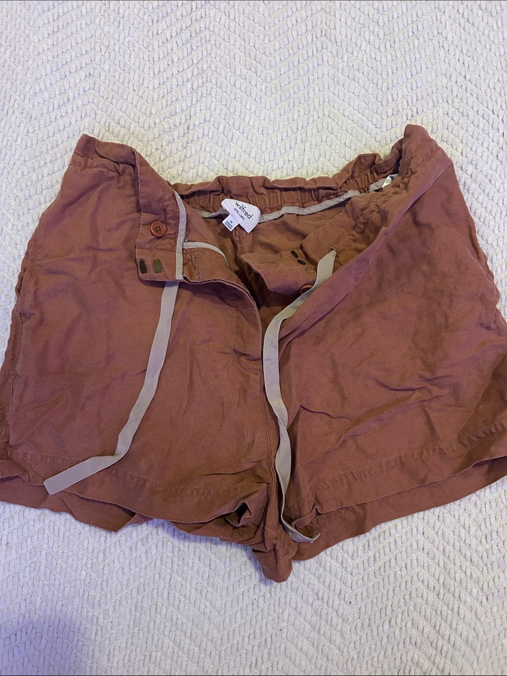 Wilfred linen shorts